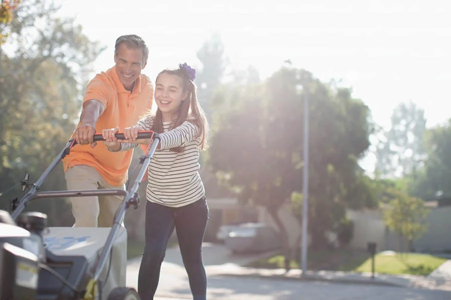 best electric self propelled lawn mower